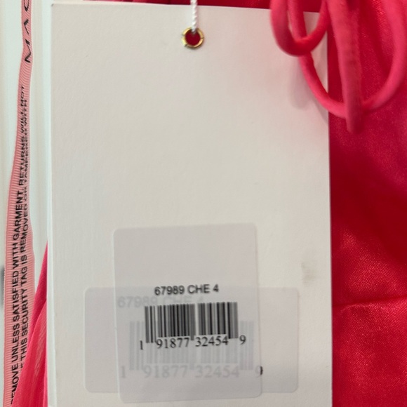 Mac Duggal One Shoulder Ruffle Cut Out Asymmetrical High-Low Gown 67989 - Picture 8 of 11